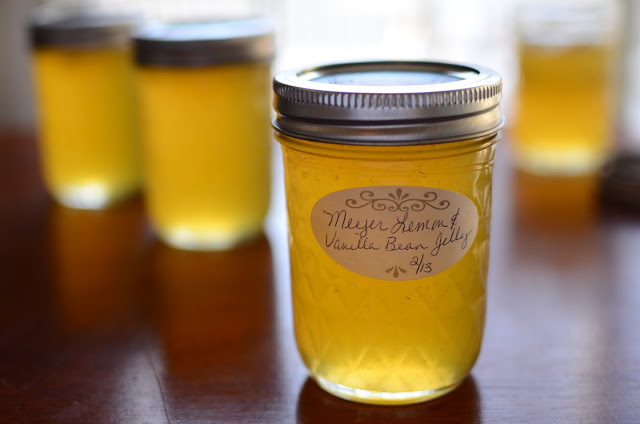 ButterYum's Meyer Lemon and vanilla bean jelly