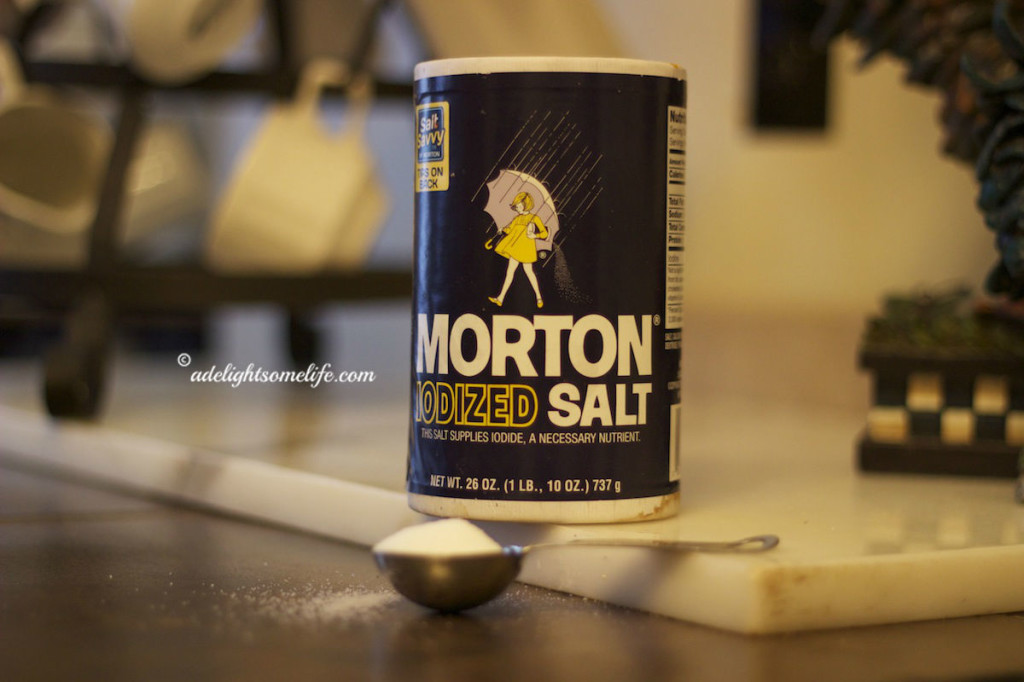 natural cleansers salt